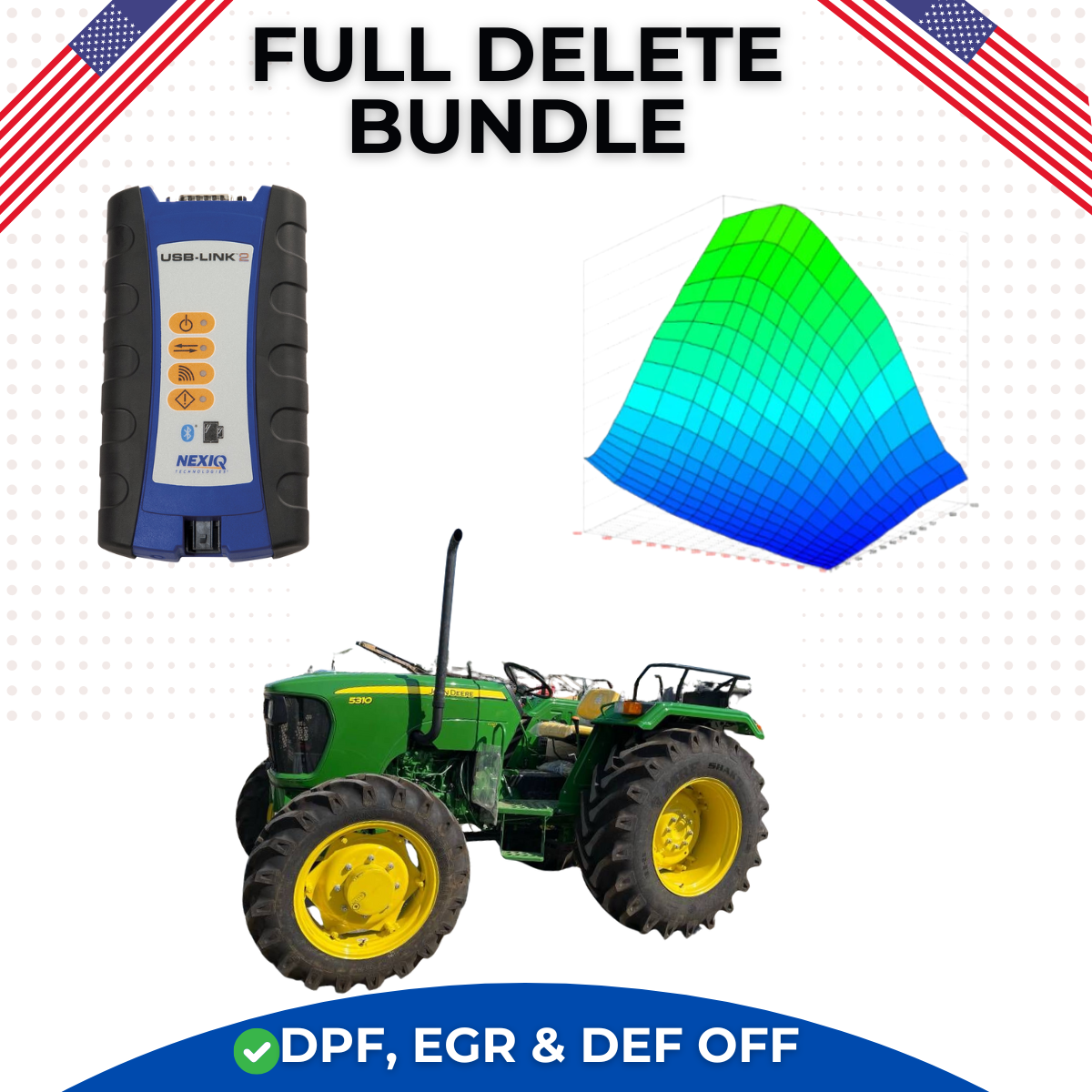 Emission Delete for Farming Equipment / 2005-2013