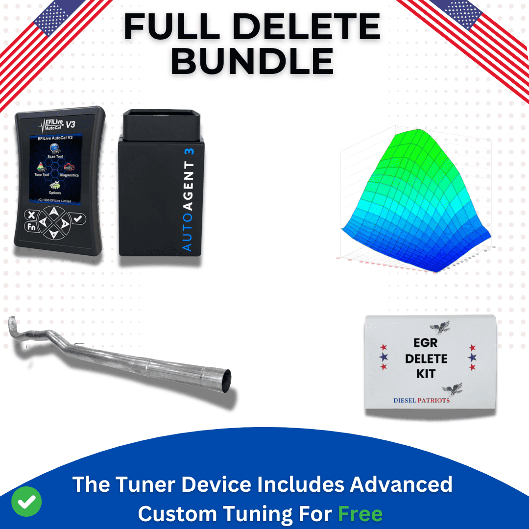 GM/Chevy Duramax 6.6 LML Full Delete Bundle | 2011-2016