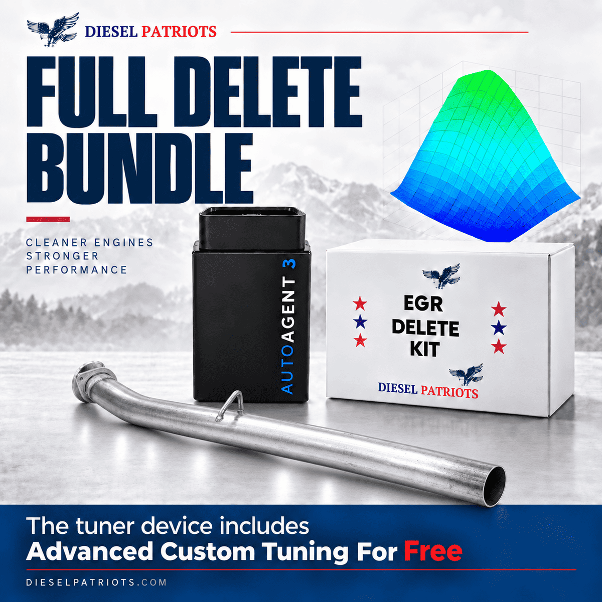 Ford 6.4 Powerstroke Full Delete Bundle | 2008-2010