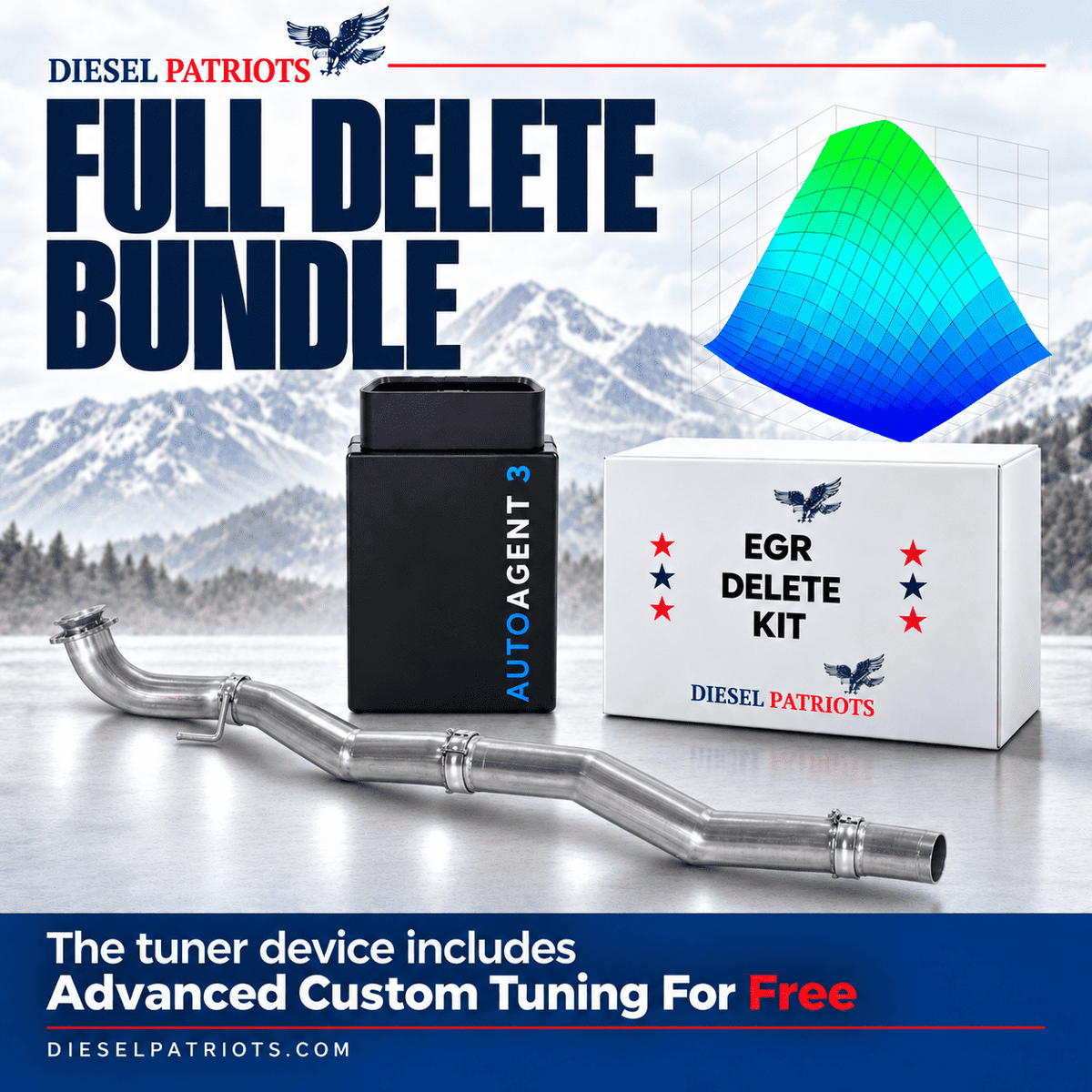 Chevrolet/GMC Duramax 6.6L| Full Delete Bundle With Ez Lynk | 2019-2023